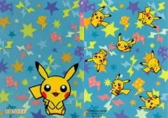 【中古】クリアファイル ピカチュウ 3ポケットA4クリアファイル Pokemon Petit 「ポケットモンスター」 ポケモンセンター限定