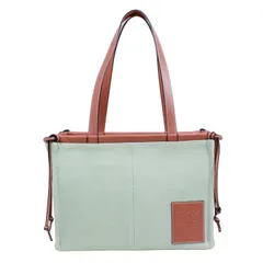 ✨美品✨　LOEWE ロエベ　クッション　グリーン 吉高由里子、「ロエベ」の“クッショントート”と春を探しに | エル