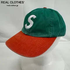 Supreme/シュプリーム【25AW】Pigment Coated 2-Tone S Logo 6-Panel Cap/Sロゴ 6パネル キャップ/帽子