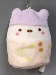 [중고] 열쇠 고리 Shirokuma Sumiko 베이비 볼 체인이있는 봉제 인형 [Sumiko Gurashi]