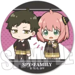 【中古】バッジ・ピンズ アーニャ・フォージャー＆ダミアン・デズモンドA 「トレーディング缶バッジ SPY×FAMILY ぷちめもっ!」