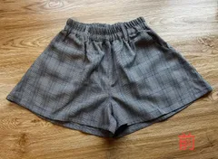 Lindauer  チェック柄　ショートパンツ　140㎝