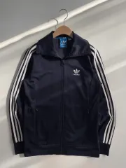 adidas アディダス ネイビーカラー ヨーロッパ トラックジャージ トップス