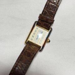Cartier Must de Tank Vermeil SM sv925 - メルカリ