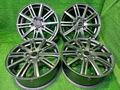 バルミナ ﾉｱ ｳﾞｫｸｼｰ ホイール アルミ ガンメタ 16インチ 6.5J 5穴 4本 