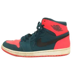 ナイキ NIKE Air Jordan 1 レトロハイ ラッセルウェストブルック スニーカー シューズ ハイカット 332550-312 赤 緑系 レッド グリーン系 29..0㎝ 靴