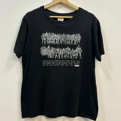 GU MARVEL 半袖Tシャツ ブラック L