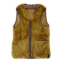 試着のみ Barbour コーデュロイ フェイクファー リバーシブル ベスト