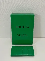 正規品 BOTTEGA VENETA ボッテガ・ヴェネタ 長財布 グリーン