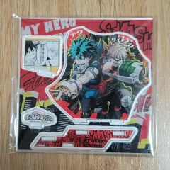 僕のヒーローアカデミア ヒロアカ 原画展 緑谷出久 爆豪 勝己 名場面 ジオラマ アクリル
