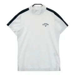サイズ：M CALLAWAY キャロウェイ 2023年 ハイネック 半袖Tシャツ  ホワイト系 [240101595841] ゴルフウェア レディース ストスト