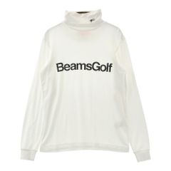 BEAMS GOLF タートルネック長袖シャツ ホワイト - メルカリ