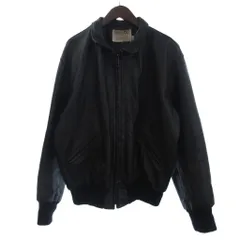 【中古】ヴィンテージ VINTAGE デロング 90s オールレザー ジャケット ライダース ブルゾン フルジップ 刺繍 黒 L ヴィンテージ VINTAGE デロング Delong 90s オールレザー ジャケット