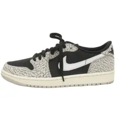 ナイキ NIKE Air Jordan 1 Retro Low OG Black Cement スニーカー シューズ ローカット CZ0790-001 グレー 27.0㎝