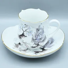 美品 Meissen マイセン アーモンドの木 コーヒーカップ&ソーサー