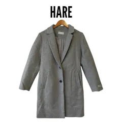 HARE チェスターコート　グレーのサムネイル
