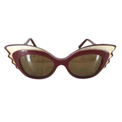 希少　美品　HISTOIRE DE VOIR 遮光サングラス　イエロー 希少美品HISTOIRE DE VOIR 斜光サングラスイエロー調節自在