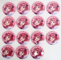 15個 にじさんじ 笹木咲 缶バッジ さくゆい 4周年記念グッズ