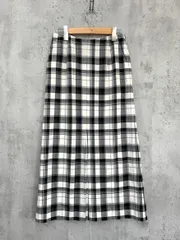 BEAUTY & YOUTH ビューティ&ユース ユナイテッドアローズ 16242073658 チェックスリットフレア スカート sizeM/チェック  ■◇ レディース