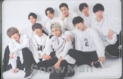 Snow Man 特典 会員証ケース *FC入会特典