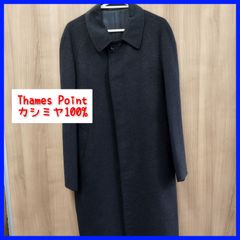 美品 PIACENZA カシミヤ100% チェスターコート グレー 比翼ボタン