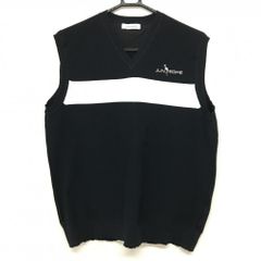 美品】アンパスィ 中綿ノースリーブワンピース ネイビー ロングベスト