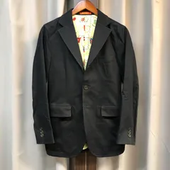 Paul Smith (ポールスミス) コットン テーラードジャケット 裏地国旗柄 サイズS