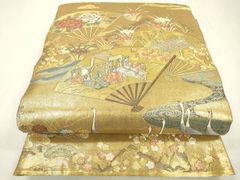 平和屋本店□極上 ジャパンオートクチュール 渡辺雪三郎 訪問着 舞葉文