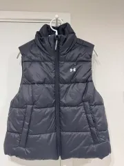 UNDER ARMOUR アンダーアーマー レディース ダウン ベスト S ブラック