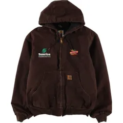 2026年最新】carhartt ジップパーカー ブラウンの人気アイテム - メルカリ