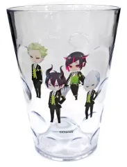 【中古】マグカップ・湯のみ ディアソムニア寮 オリジナルクリアコップ 「ディズニー ツイステッドワンダーランド×キリンビバレッジ」 対象商品購入特典