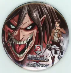 【中古】バッジ・ピンズ(キャラクター) エレン・イェーガー 缶バッジ 「進撃の巨人×富士急ハイランド」