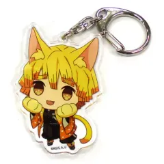 【中古】雑貨 我妻善逸 にゃふぉるめ アクリルチャーム 「鬼滅の刃」