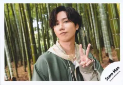 【中古】生写真(STARTO) Snow Man/阿部亮平/横型・バストアップ/アルバム「RAYS」MVオフショット/公式生写真