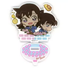 【中古】アクリルスタンド・アクリルパネル 蘭＆新一 「キャラっとブーケ 名探偵コナン トレーディングアクリルスタンドコレクション」