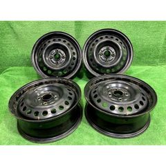 新車はずし15X5.5 G4 トヨタアクア純正スチールホイール 4本セット