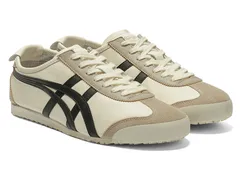 Onitsuka Tiger MEXICO 66 クリーム×ブラック 新品未使用／男女兼用／定番ローカット＆カジュアルスニーカー
