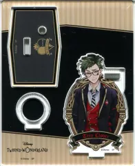 【中古】ペンスタンド・筆立て(アクリル) トレイ・クローバー 「ディズニー ツイステッドワンダーランド アクリルペンスタンドコレクション 1 制服A」