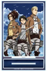 【中古】雑貨 D.リヴァイ＆エルヴィン・スミス＆ハンジ・ゾエ アクリルポートレート 「進撃の巨人」