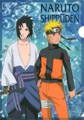 【中古】クリアファイル うちはサスケ＆うずまきナルト A4クリアファイル 「NARUTO-ナルト- 疾風伝」