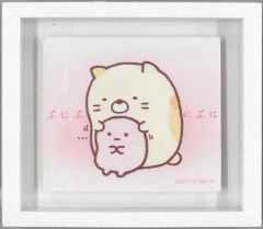 [중고] 입상·장식품 고양이 스트레스 해소법 미니 아트 프레임 [오키나스 미코구라시전~모두입니다 미코 버스 투어~]