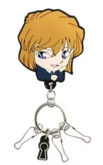 【中古】キーホルダー・マスコット(キャラクター) 灰原哀 ラバークリップキーチェーン 「名探偵コナン」
