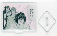 【中古】アクリルスタンド・アクリルパネル 夜神月＆L＆リューク アクリルスタンド 「一番くじ DEATH NOTE」 G賞