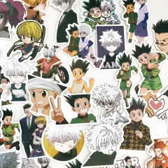 HUNTER×HUNTER 헌헌 IN ステッカー シール アニメCUT ステッカーCUT スティッカー シール ダイアリーデコ ステッカー シール ステッカー 50個