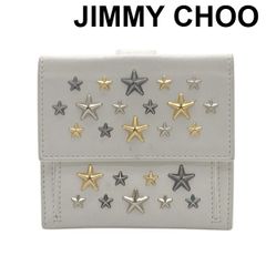 カズ様専用 JIMMY CHOO 星型スタッズ 三つ折り財布 - メルカリ