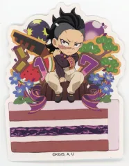 【中古】シール・ステッカー 不死川玄弥 ダイカットステッカー 「鬼滅の刃×ufotable Cafe/マチ★アソビCAFE 不死川玄弥誕生祭2024」 ufotableポイント景品