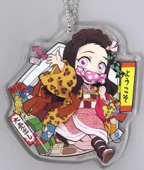 【中古】雑貨 [単品] 竈門禰豆子 ご当地SDアクリルチャーム(大阪) 「ご当地SDアクリルチャーム5個セット(大阪) 鬼滅の刃 全集中展」 大阪会場限定