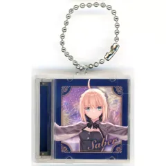 【中古】キーホルダー セイバー CDケース風アクリルチャーム 「Fate/stay night 20周年記念コンサート Finale」