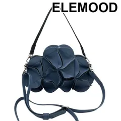 ショルダーバッグ エレムードELEMOOD BLOSSOM 3way クラウド ハンドバッグ クラッチ ネイビー ブルー ヴィーガンレザー レディース S5Y711