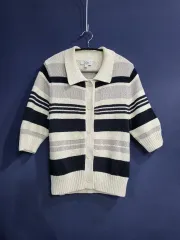 コス コットン カーディガン ニット